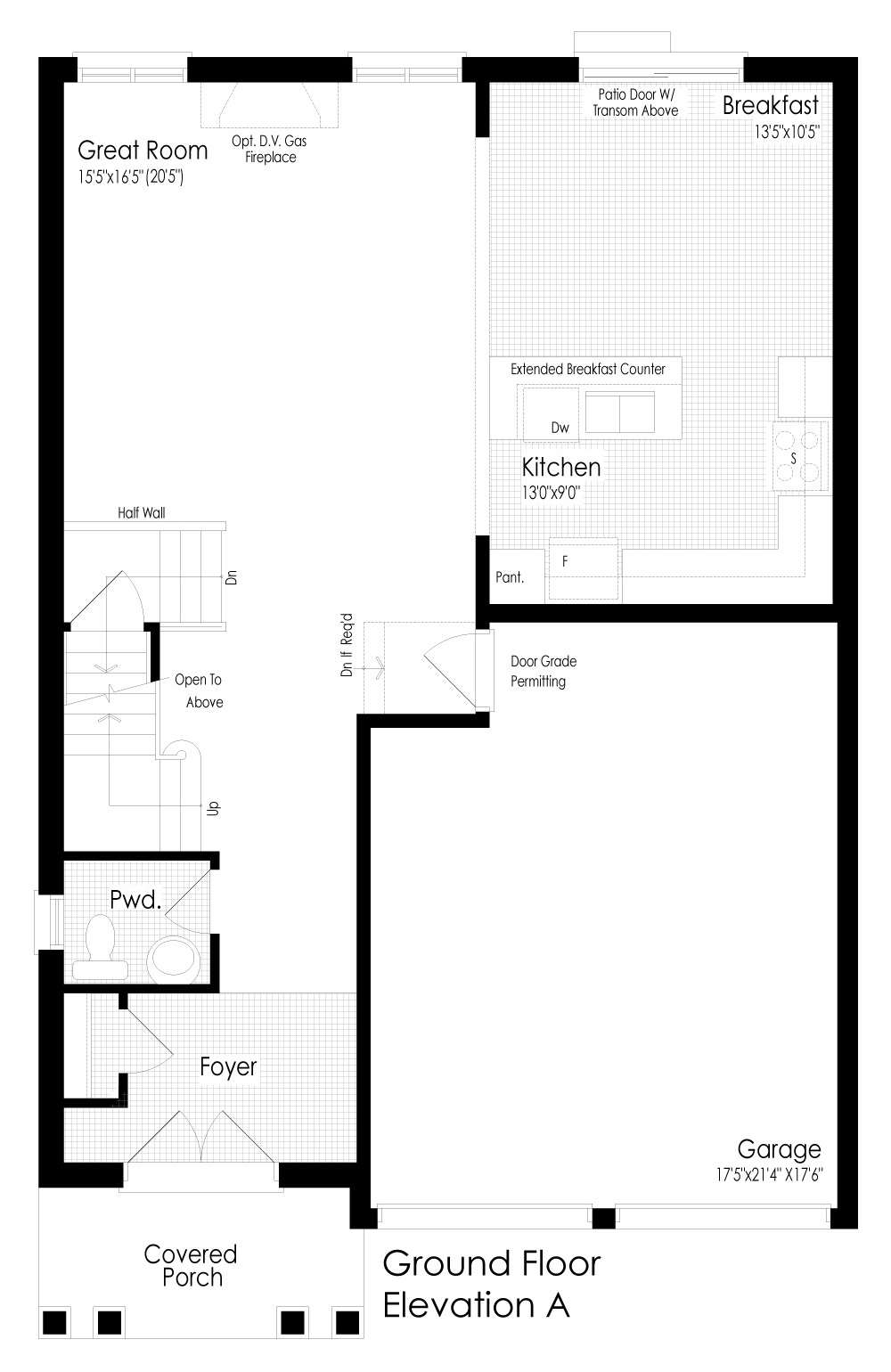 Braeburn floorplan one