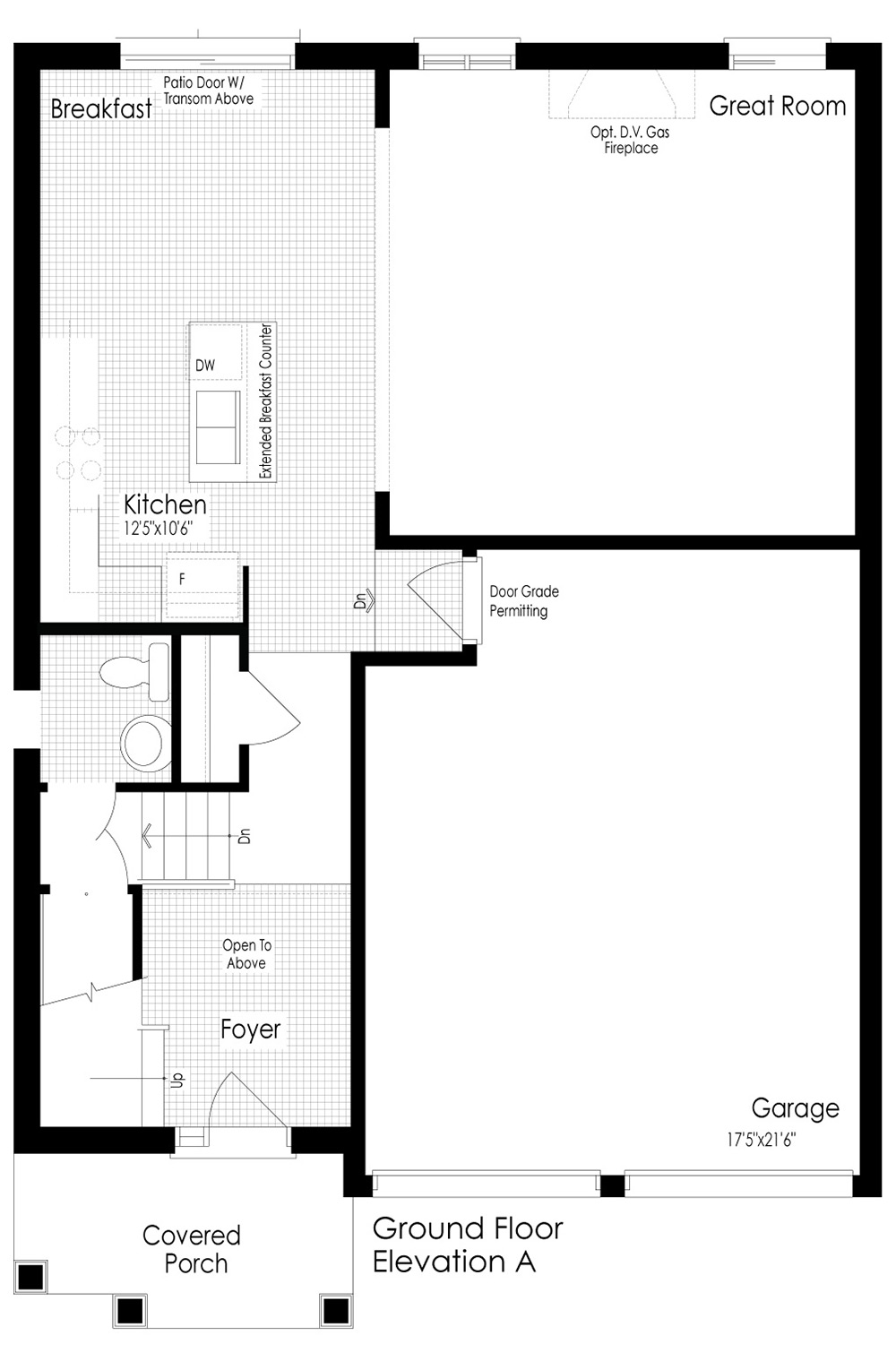 Honeycrisp floorplan one