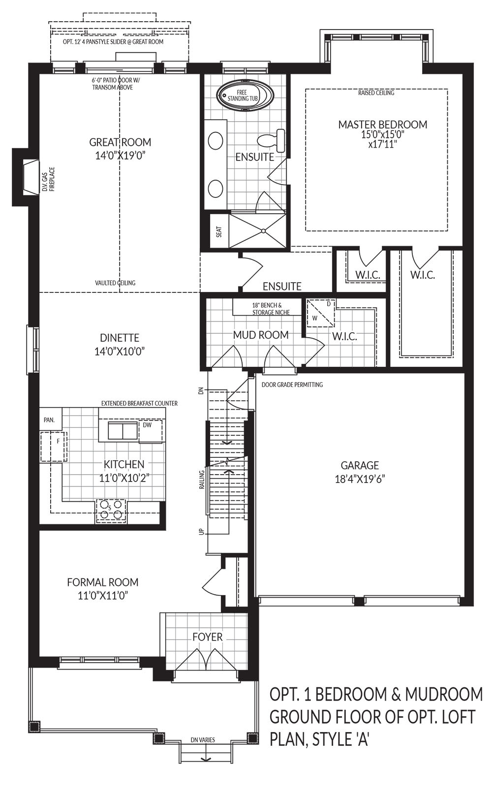 Opt 1 Bedroom & Mudroom