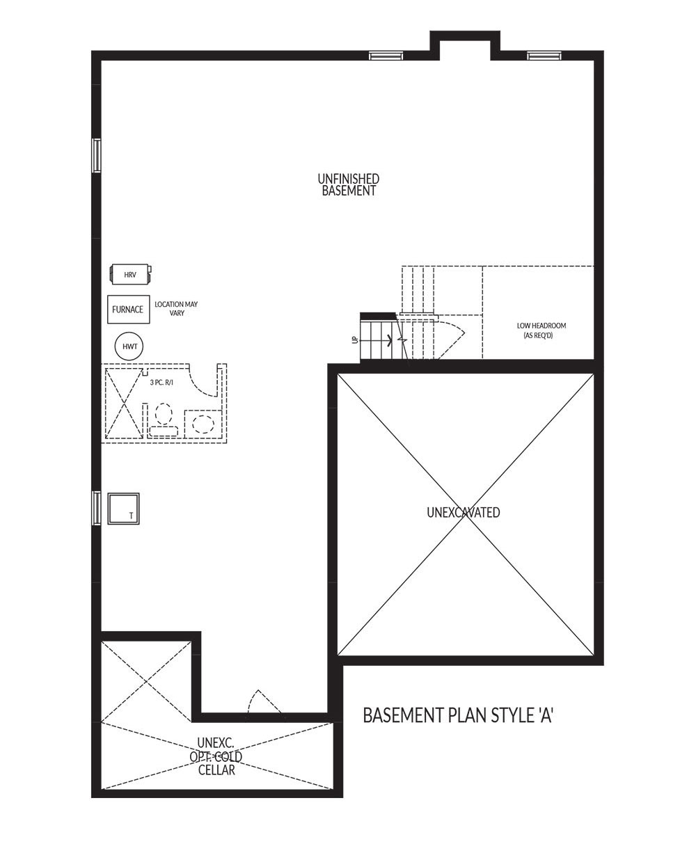 Basement Plan style A