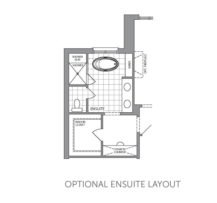 Optional Ensuite Layout